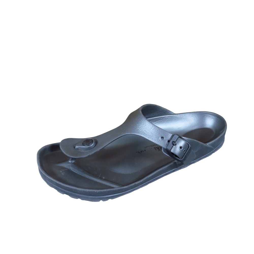Birkenstock Gizeh Women Sandals Size 8 Beach Pool Waterproof Anthracite EVA